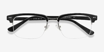 Black Kurma -  Metal Eyeglasses