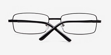 Black Miramar -  Classic Metal Eyeglasses