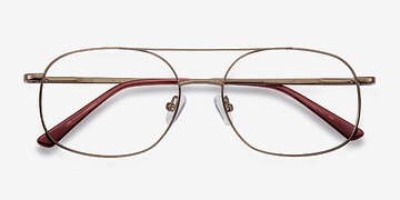 Bronze Branson -  Vintage Metal Eyeglasses