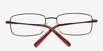 Coffee Braydon -  Classic Metal Eyeglasses