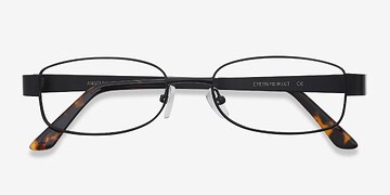  Black  Angeline -  Classic Metal Eyeglasses