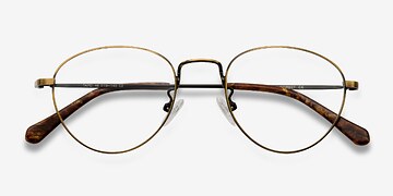 Bronze Taipei -  Metal Eyeglasses