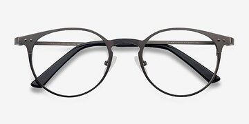 Gunmetal Thin Line -  Fashion Metal Eyeglasses