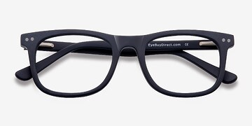 Matte Navy Montreal -  Geek Acetate Eyeglasses