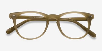 Taupe Flume -  Classic Plastic Eyeglasses