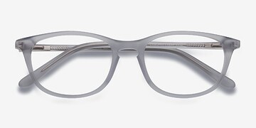 Clear/Gray Valentin -  Acetate Eyeglasses