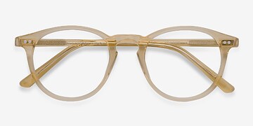  Clear Yellow  Kyoto -  Acetate Eyeglasses