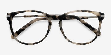 Ivory Tortoise Decadence -  Fashion Acetate, Metal Eyeglasses