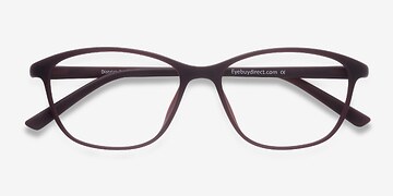 Matte Burgundy District -  Plastic Eyeglasses