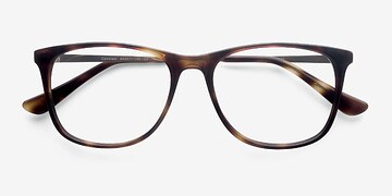 Tortoise Contrast -  Fashion Acetate, Metal Eyeglasses