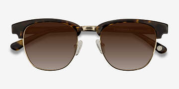 Tortoise Somebody New -  Vintage Acetate, Metal Sunglasses