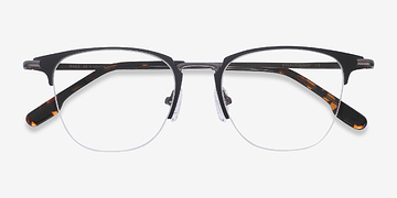 Black Wings -  Metal Eyeglasses