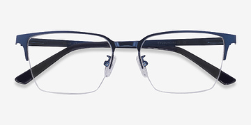 Blue Brink -  Metal Eyeglasses
