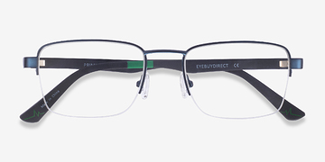 Navy Primus -  Metal Eyeglasses