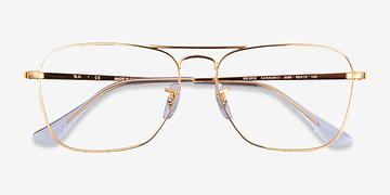 Gold Ray-Ban RB6536 -  Metal Eyeglasses
