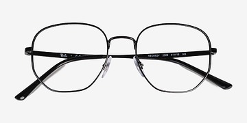Black Ray-Ban RB3682V -  Metal Eyeglasses