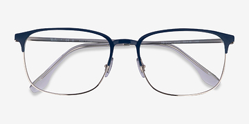 Blue Silver Ray-Ban RB6494 -  Metal Eyeglasses