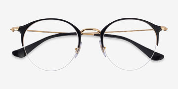 Matte Black On Arista Ray-Ban RB3578V -  Metal Eyeglasses