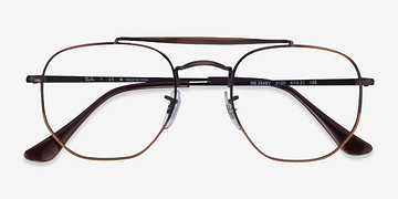 Antique Copper Ray-Ban RB3648V -  Metal Eyeglasses