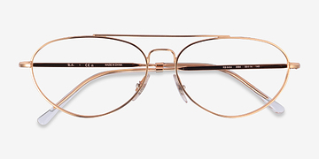 Rose Gold Ray-Ban RB6454 -  Metal Eyeglasses