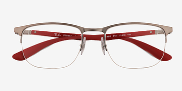 Matte Gunmetal Ray-Ban RB6513 -  Metal Eyeglasses