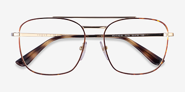 Tortoise Gold Vogue Eyewear VO4140M -  Metal Eyeglasses