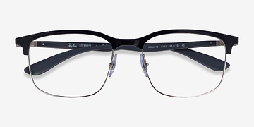 Black Silver Ray-Ban RB6518 Liteforce -  Metal Eyeglasses