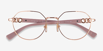 Rose Gold Vogue Eyewear VO4311B -  Metal Eyeglasses