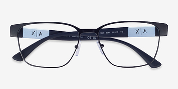 Matte Navy Armani Exchange AX1052 -  Metal Eyeglasses