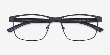Black Armani Exchange AX1070 -  Metal Eyeglasses