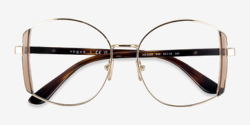 Pale Gold Brown Vogue Eyewear VO4269 -  Metal Eyeglasses