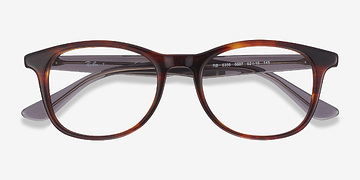 Tortoise & Gray Ray-Ban RB5356 -  Acetate Eyeglasses