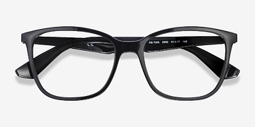 Black Ray-Ban RB7066 -  Lightweight Plastic Eyeglasses