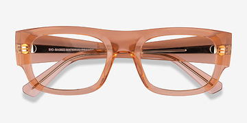 Transparent Orange Ray-Ban RB7218 Kristin -  Plastic Eyeglasses