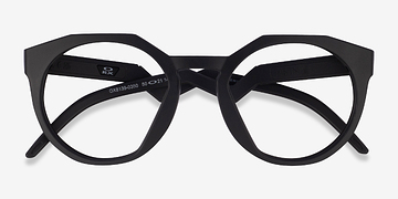 Matte Black Oakley OX8139 HSTN -  Plastic Eyeglasses