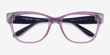 Clear Pink Vogue Eyewear VO5454 -  Plastic Eyeglasses