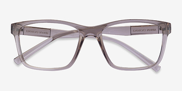 Shiny Transparent Brown Armani Exchange AX3114 -  Plastic Eyeglasses
