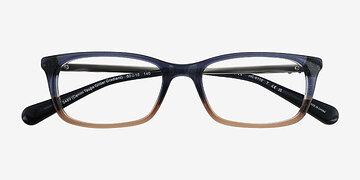 Blue Brown Gradient Coach HC6110 -  Metal Eyeglasses
