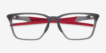 Gray Oakley Double Down -  Plastic Eyeglasses