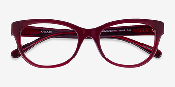 Milky Burgundy Coach HC6187 -  Eco Friendly Eyeglasses