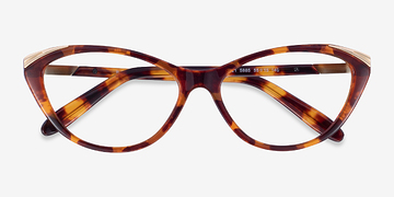 Brown Tortoise Ralph RA7121 -  Plastic Eyeglasses