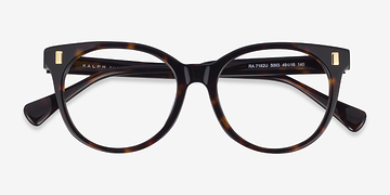 Dark Tortoise Ralph RA7182U -  Acetate Eyeglasses