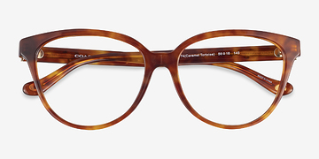 Caramel Tortoise Coach HC6234F -  Acetate Eyeglasses