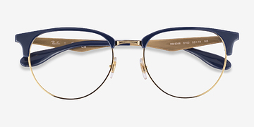 Blue Gold Ray-Ban RB6396 -  Plastic Eyeglasses