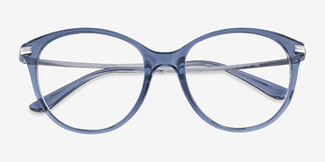 Clear Blue Silver Vogue Eyewear VO5423 -  Plastic Eyeglasses