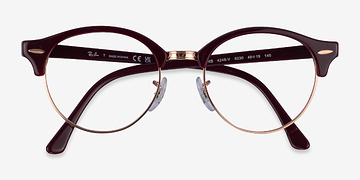 Dark Purple Gold Ray-Ban RB4246V -  Metal Eyeglasses
