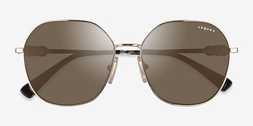 Gold Vogue Eyewear VO4318SB -  Metal Sunglasses