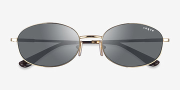 Gold Vogue Eyewear VO4323S -  Metal Sunglasses