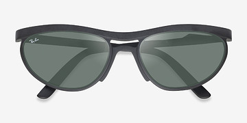 Matte Black Ray-Ban RB4453 Liteforce -  Plastic Sunglasses