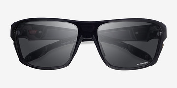 Black Ink Oakley Split Shot -  Plastic Sunglasses